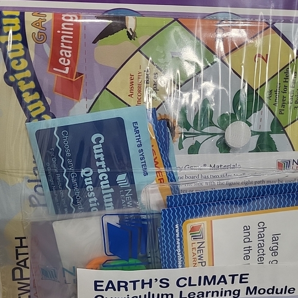 NewPath Learning Earth's Climate Laminated Double-Sided Write-On/Wipe-Off Charts - Picture 5 of 6
